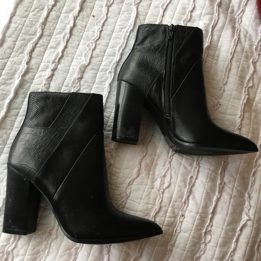 Aldo Black booties